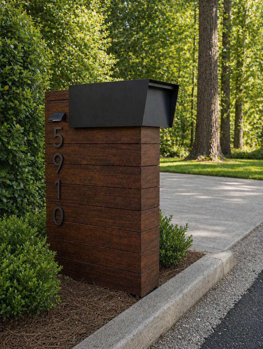 The Horizon mailbox design by Post and Grain